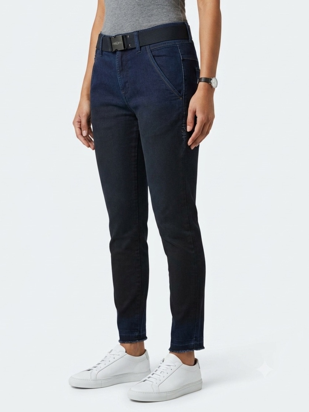 NWT High Use Verve Jeans Skinny Dip Dye Coated Ombre Sz 44